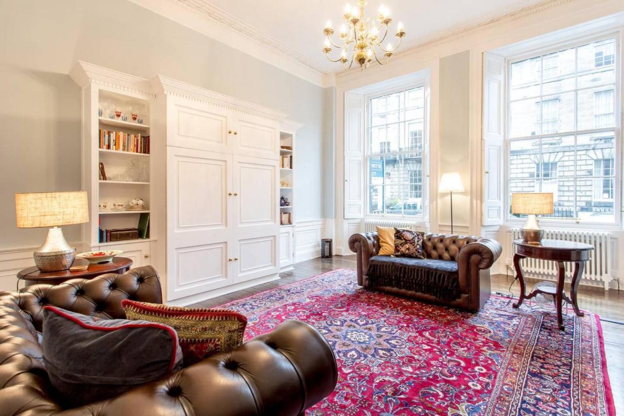 Joivy Converted Flat In Historic Building In New Town Edimburgo Exterior foto